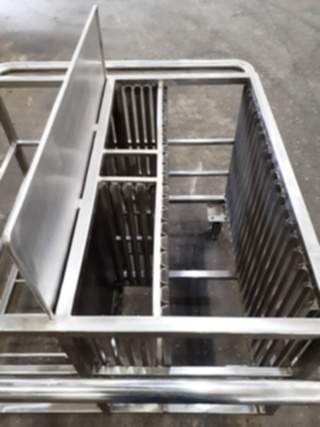 MEAT CUTTING BOARD STERILIZATION TROLLEY